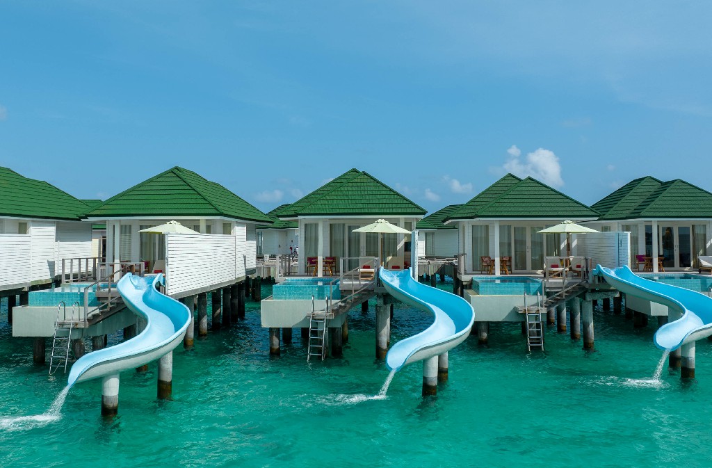 禧亚世嘉 - 泄湖滑梯泳池别墅图片1 - Siyam World Maldives Lagoon Villa with Pool +slide Photo 1