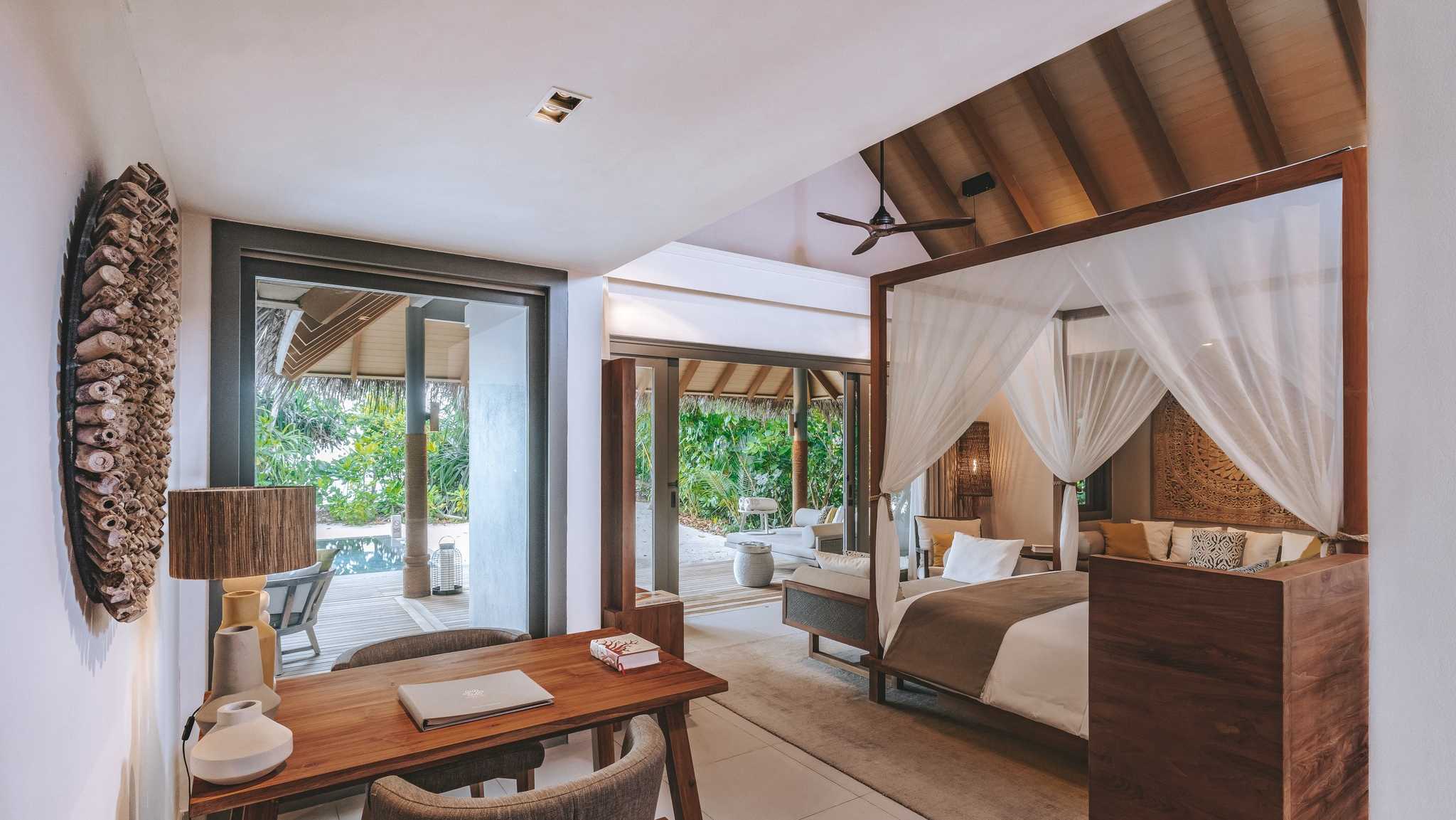 瓦卡鲁 - 双卧沙滩别墅图片4 - Vakkaru Maldives Two Bedroom Beach Pool Residence Photo 4