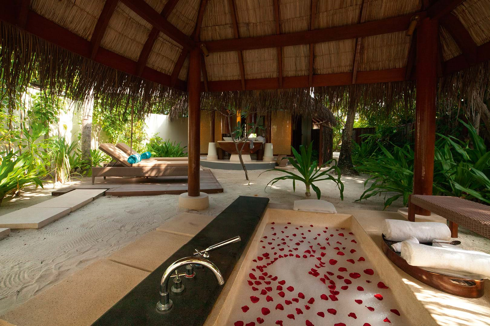 哈拉薇利 - 沙滩泳池别墅 图片3 - Constance Halaveli Resort Maldives Beach Villa with pool Photo 3