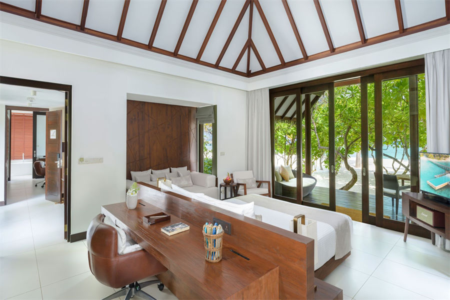 瑰宝 - 家庭沙滩别墅图片1 - Heritance Aarah Maldives Luxury Resort Family Beach Villa Photo 1