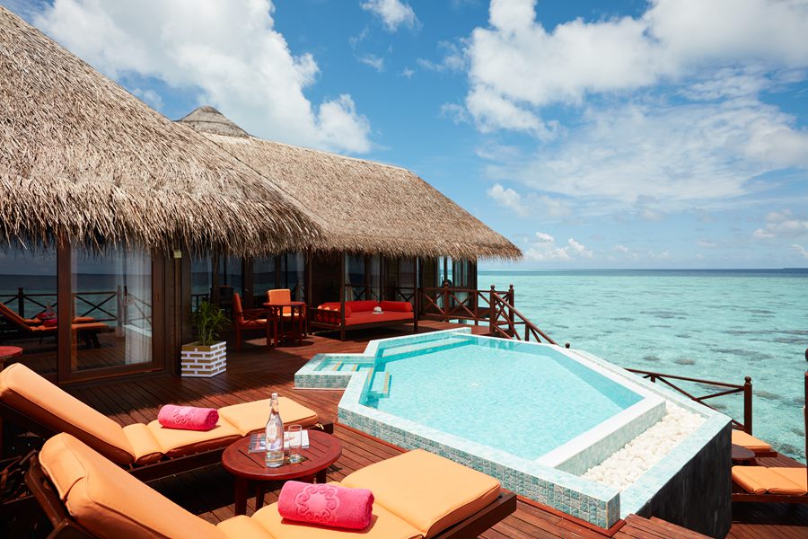 美露丽芙 - 水上总统套房（双卧）图片2 - Sun Siyam Vilu Reef Two Bedroom Water Villa with Pool Photo 2