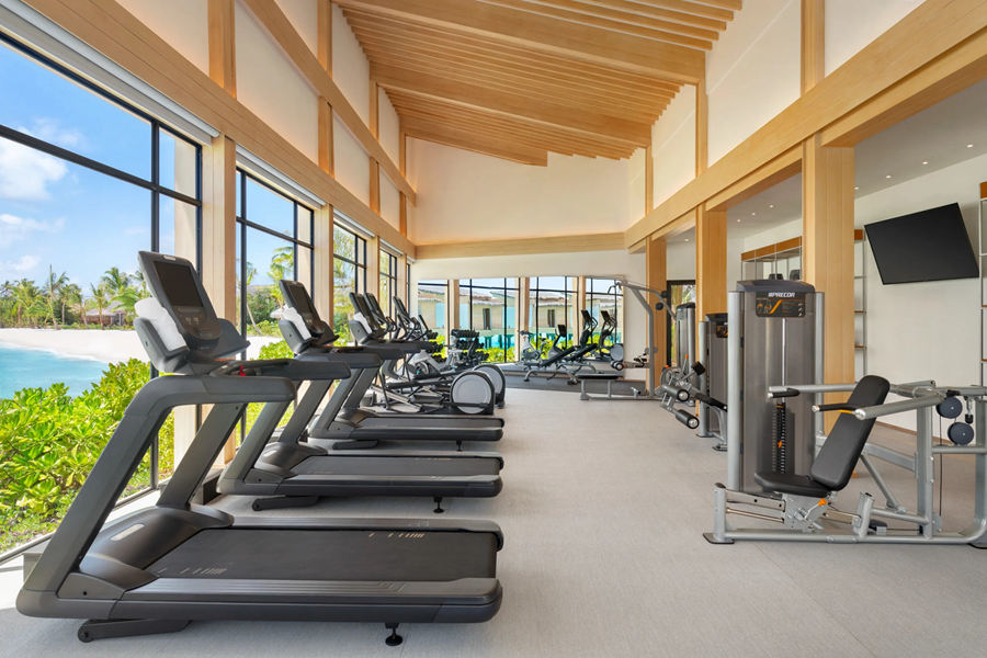 希尔顿阿明吉利 - 24小时健身中心和瑜伽馆图片1 - Hilton Maldives Amingiri Resort & SPA Fitness&Wellness Photo 1