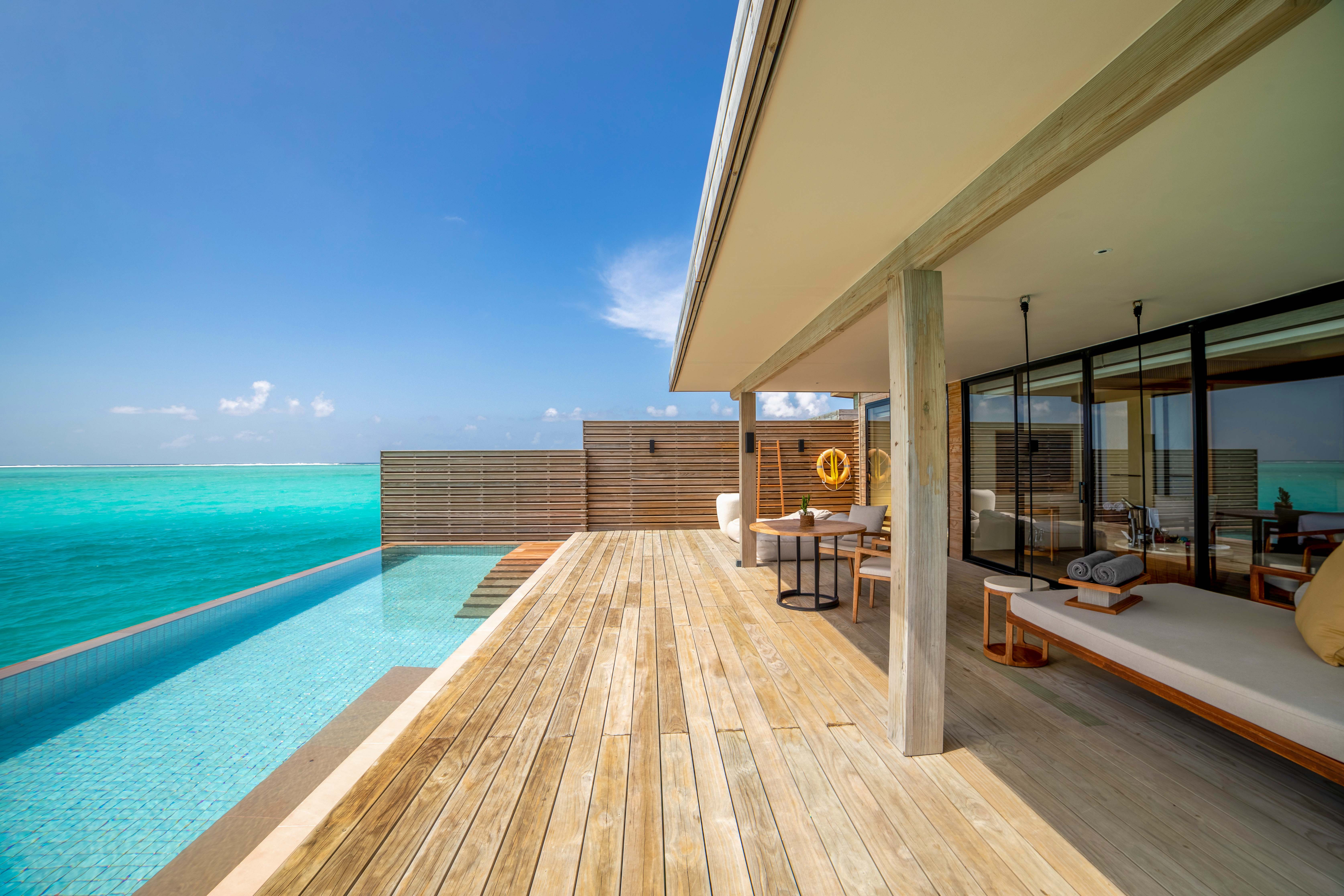 库达薇陵姬丽 - 日落水上泳池别墅图片4 - Kuda Villingili  Time and Space Redefined Sunset Water Villa with Private Pool Photo 4