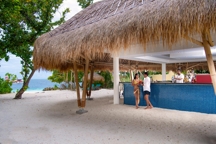 翡翠法斯曼度 - 日出泳池咖啡馆图片1 - Emerald Maldives Resort & Spa  Sunrise Café Photo 1