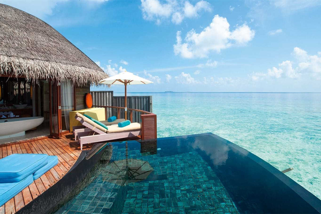 哈拉薇利 - 家庭水上泳池别墅 图片2 - Constance Halaveli Resort Maldives Family Water Villa with pool Photo 2