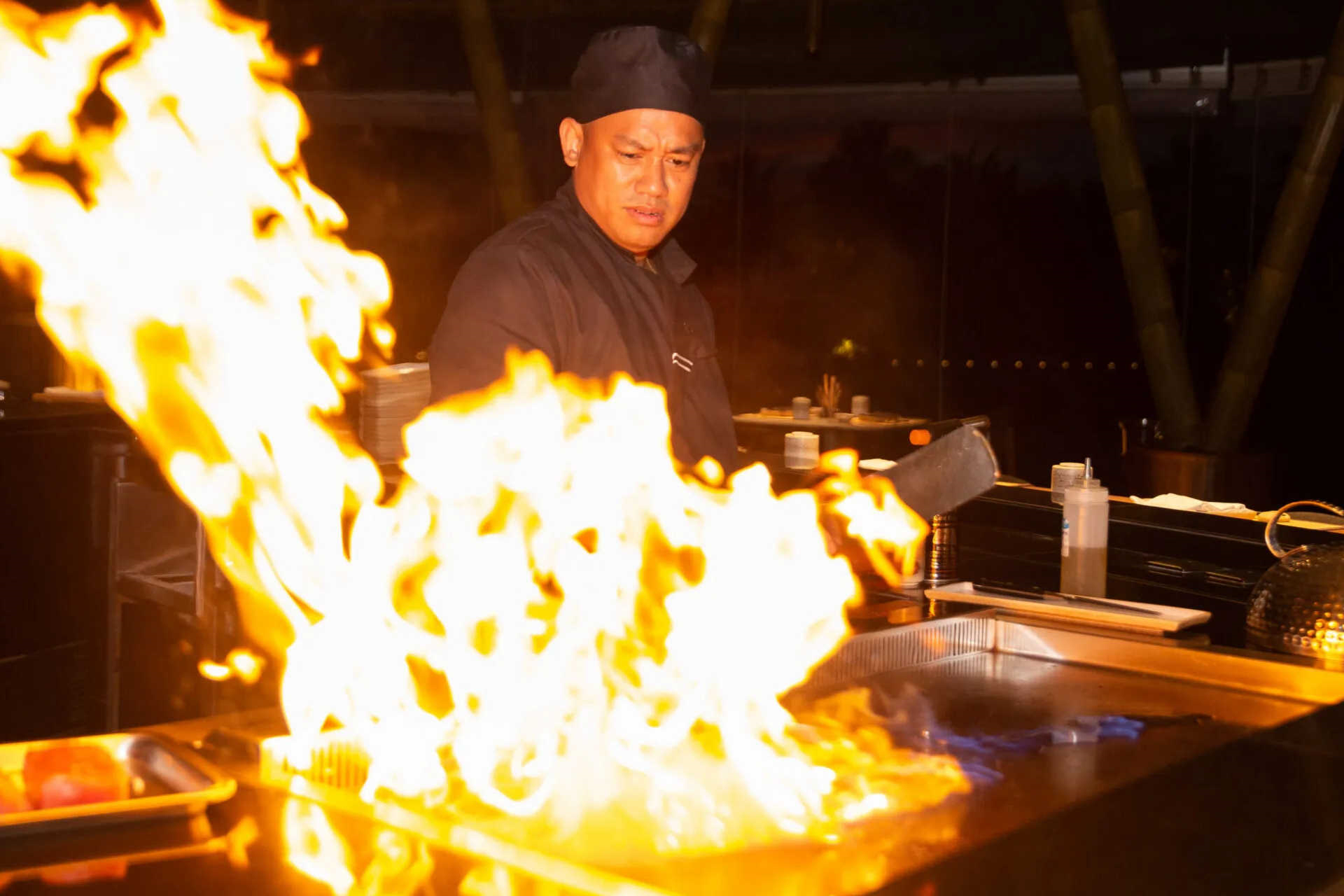 新鲁滨逊努努 - 日式铁板烧餐厅图片1 - Robinson Club Noonu Teppanyaki Restaurant Photo 1