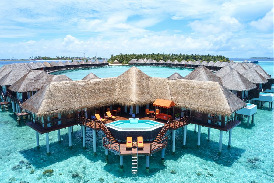美露丽芙 - 水上总统套房（双卧）图片1 - Sun Siyam Vilu Reef Two Bedroom Water Villa with Pool Photo 1