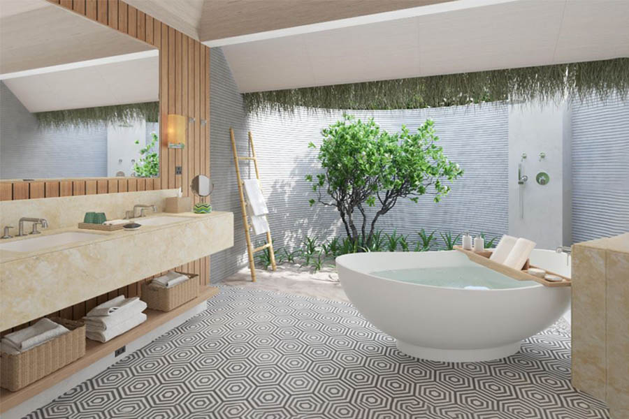 六善肯尼呼拉 - 三卧沙滩泳池别墅套房图片1 - Six Senses Kanuhura Three Bedroom Beach Villa Suite With Pool Photo 1