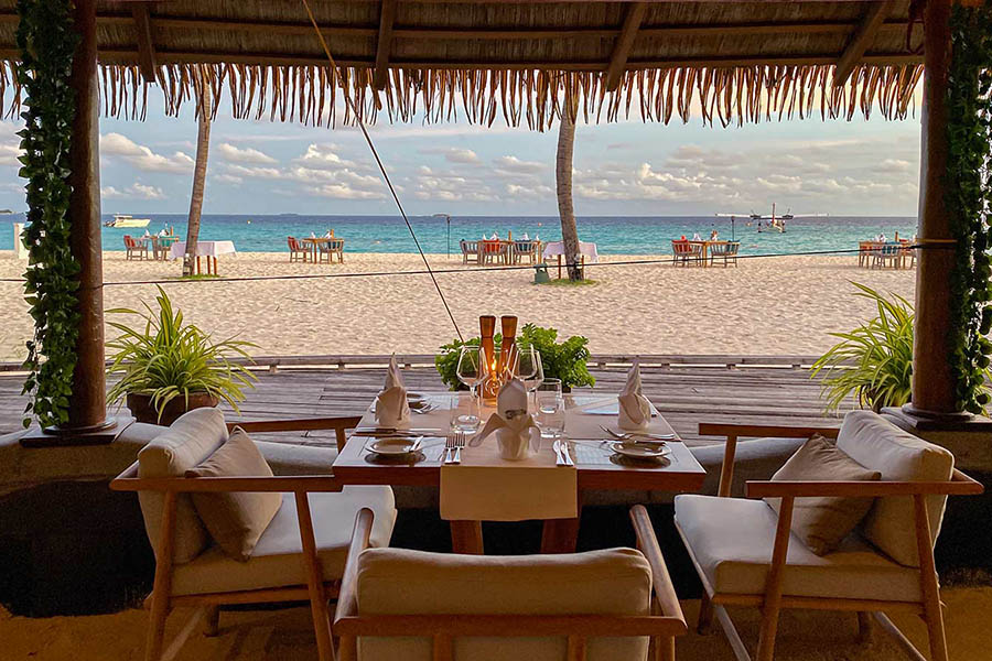 古丽都 - 沙滩餐厅图片1 - Kuredu lsland Resort & Spa Beach Restaurant Photo 1