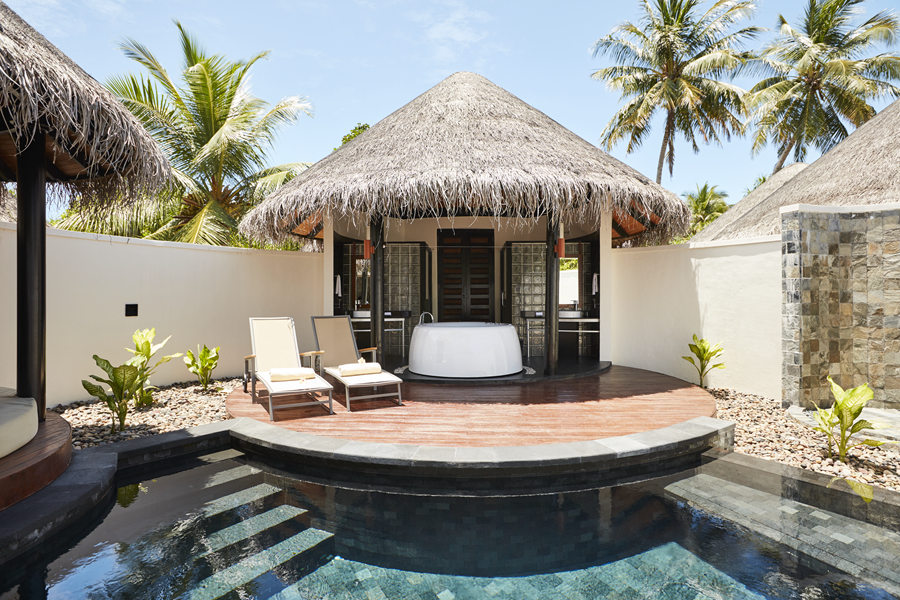 伊露富士（伊露） - 沙滩泳池别墅图片1 - Sun Siyam Iru Fushi Pool Beach Villa Photo 1
