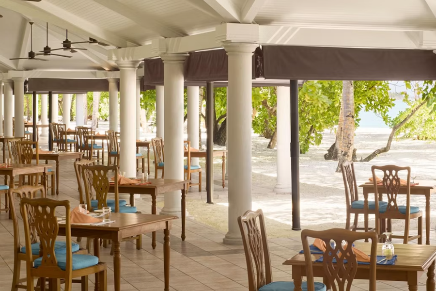 别墅公园岛（太阳岛） - 马尼娅主餐厅图片1 - Villa Park, Sun Island Maaniyaa Restaurant Photo 1
