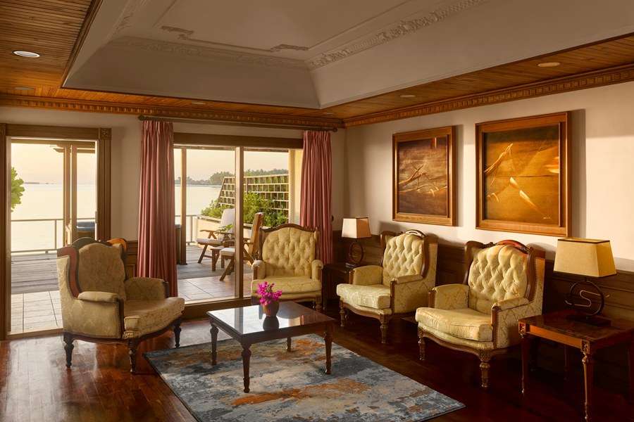 别墅公园岛（太阳岛） - 双卧水上别墅图片3 - Villa Park, Sun Island Two-bedroom Overwater Villa Photo 3