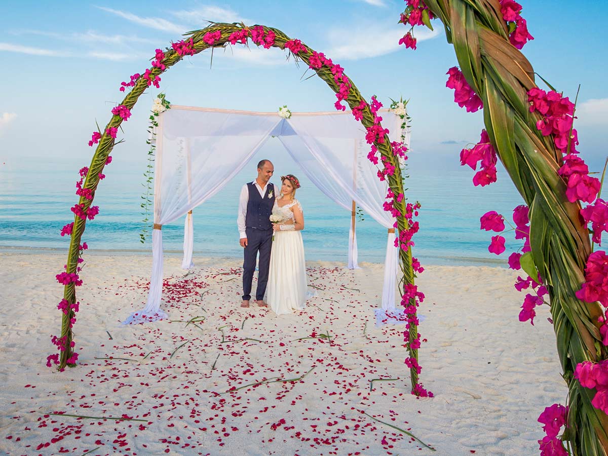 夏日岛 - 结婚典礼图片1 - Summer Island Maldives Renewal of Vows Photo 1
