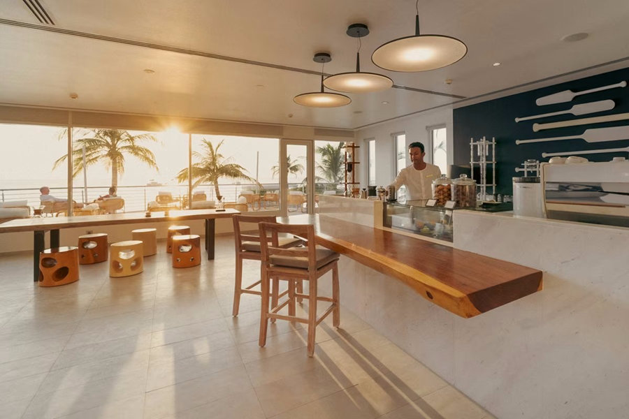 卓美亚 - 咖啡馆图片2 - Jumeirah Maldives Ohahali Island Café Lounge Photo 2