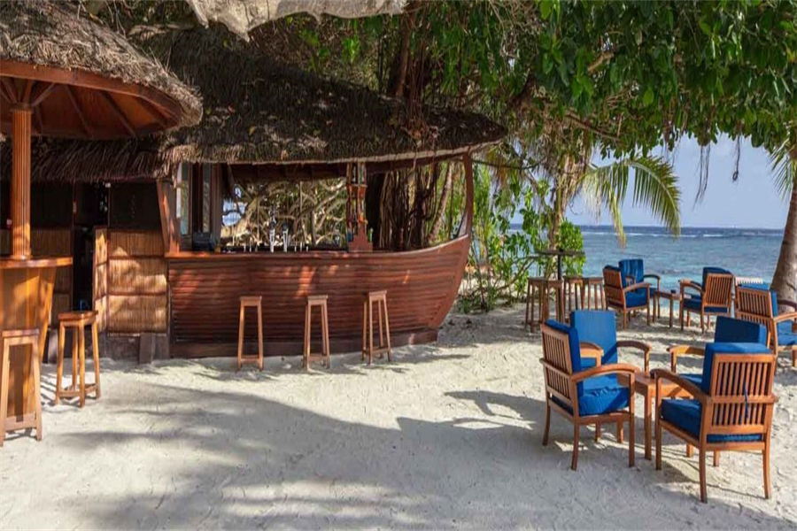 瓦度 - 沙滩酒吧图片1 - Adaaran Prestige Vadoo lsland Resort Dhoni Bar Photo 1