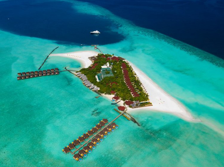 迪古法鲁马尔代夫度假村全景 - Dhigufaru Maldives Resort