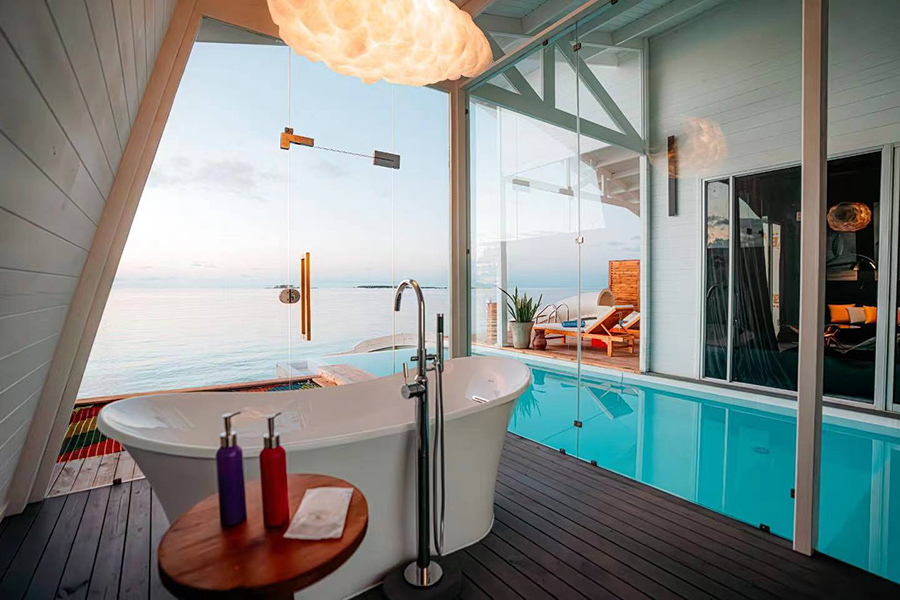 奥嘉 - 奥迪水上泳池别墅（带滑梯）图片3 - Oaga Art Resort Odi Water Villa with Private Pool Photo 3
