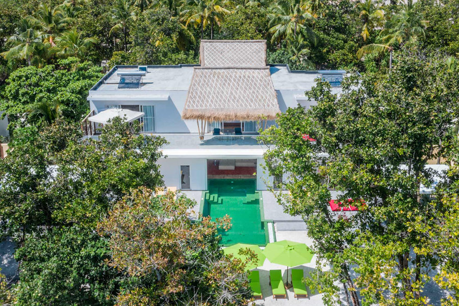 翡翠法斯曼度 - 皇家沙滩别墅（三卧）图片2 - Emerald Maldives Resort & Spa  Royal Beach Villa Photo 2