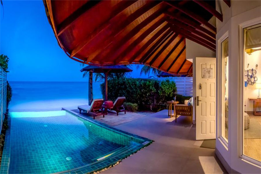 中央格兰德 - 海滩泳池别墅(双卧)图片4 - Machchafushi Resort&Spa Maldives Club Two Bedroom Beach Pool Villa Photo 4
