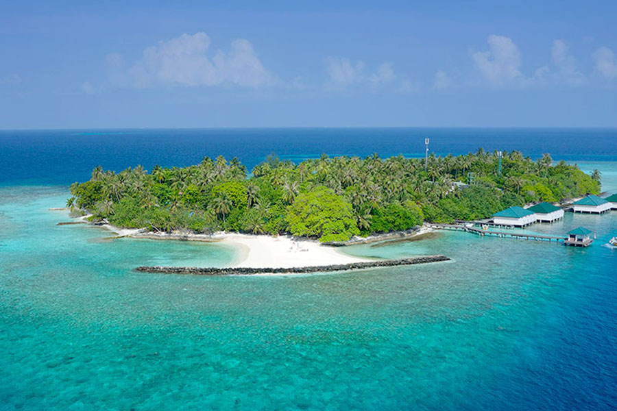 艾布度马尔代夫度假村全景 - Embudu Village Maldives Resort