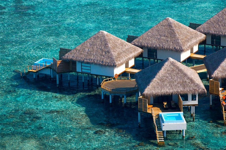 维拉沙鲁 - 水上泳池平房 图片1 - Velassaru Maldives Resort Water Bungalow With Pool Photo 1