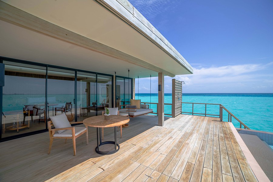 库达薇陵姬丽 - 日出水上泳池别墅图片2 - Kuda Villingili  Time and Space Redefined Sunrise Water Villa with Private Pool Photo 2