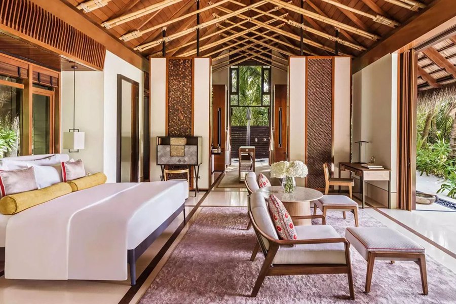 瑞提拉唯一 - 泳池海滩别墅图片3 - One&Only Reethi Rah Beach Villa with Pool Photo 3