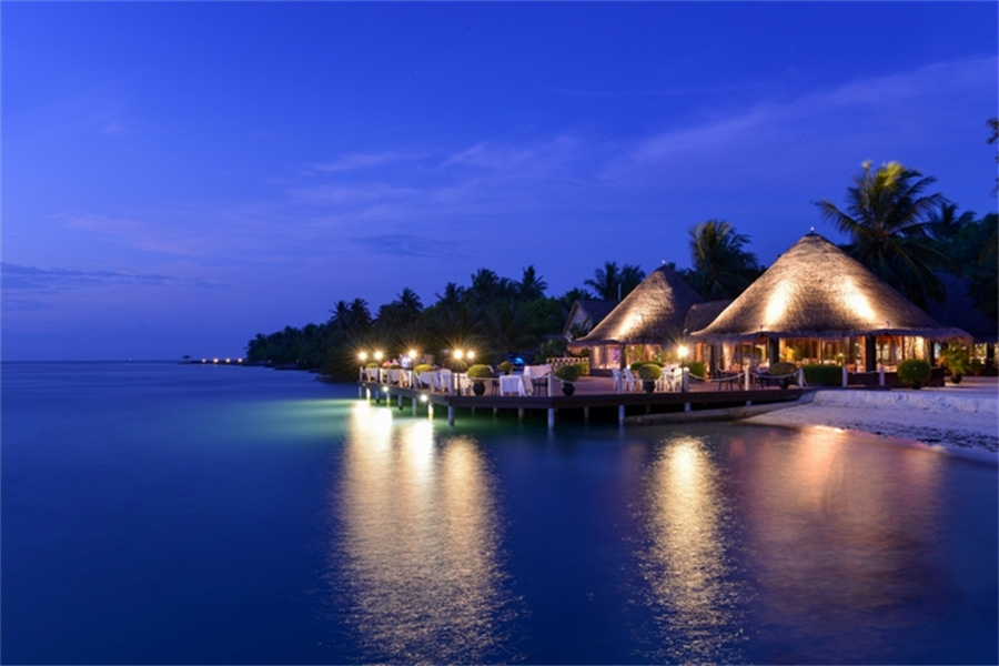 白金岛  - 日落餐厅图片4 - Adaraan Hudhuranfushi Sunset Restaurant Photo 4