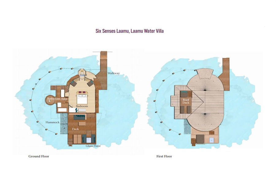 六善拉姆 - 海洋水上泳池别墅图片4 - Six Senses Latitude Laamu Ocean Water Villa with Pool Photo 4