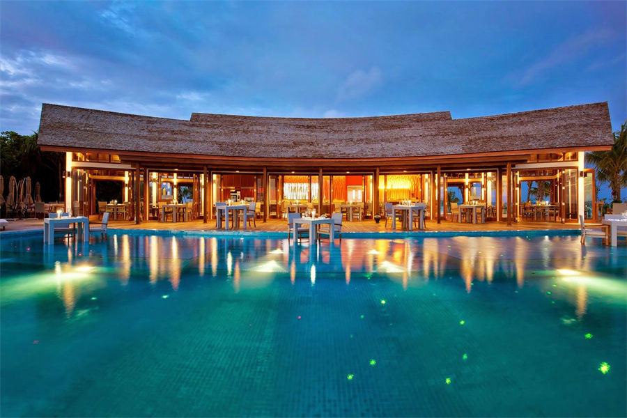 神仙珊瑚 - 日落泳池咖啡馆图片2 - Hideaway Beach Resort &Spa Sunset Pool Café Photo 2