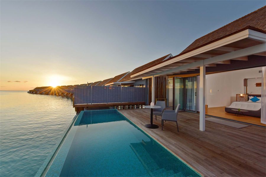库拉玛蒂 - 桑迪水上泳池别墅图片3 - Kuramathi Resort Maldives Thundi Water Villa with Pool Photo 3