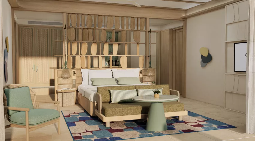 盛泰乐中央至尊 - 三卧日落水上泳池宅邸图片4 - Centara Grand Lagoon Three-Bedroom Sunset Overwater Pool Residence Photo 4