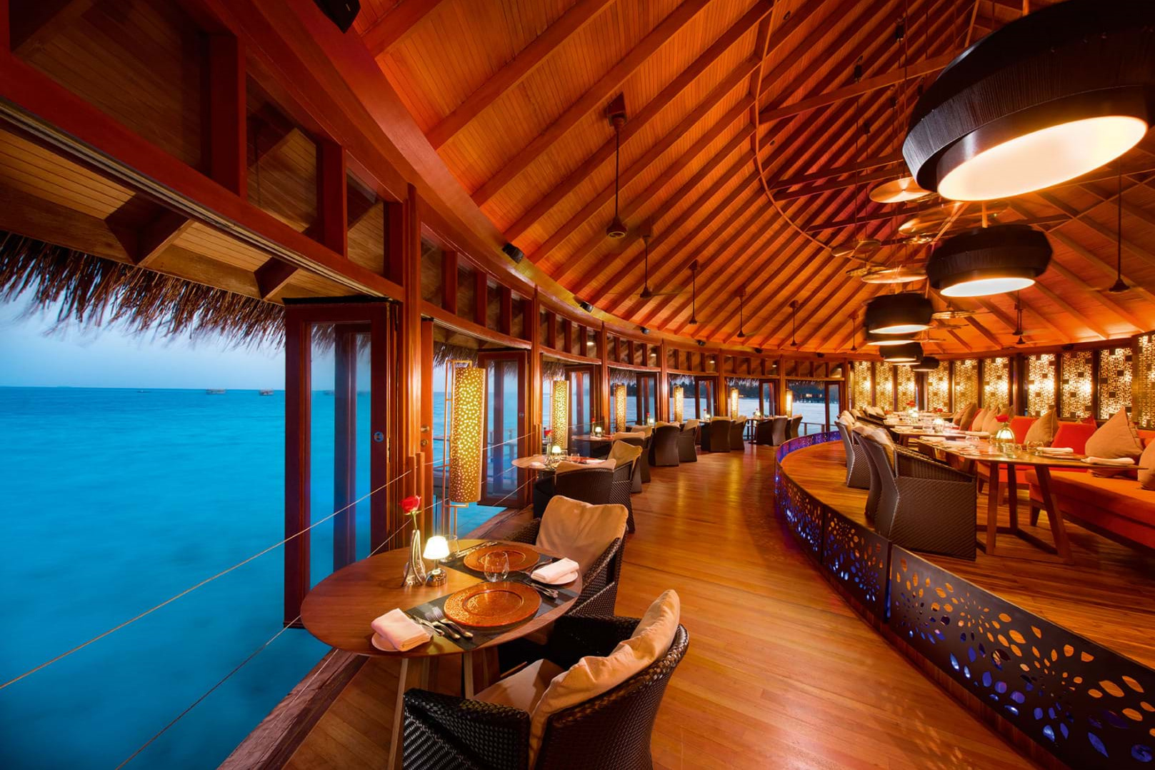哈拉薇利 - Jing餐吧图片4 - Constance Halaveli Resort Maldives Jing Restaurant and Bar Photo 4