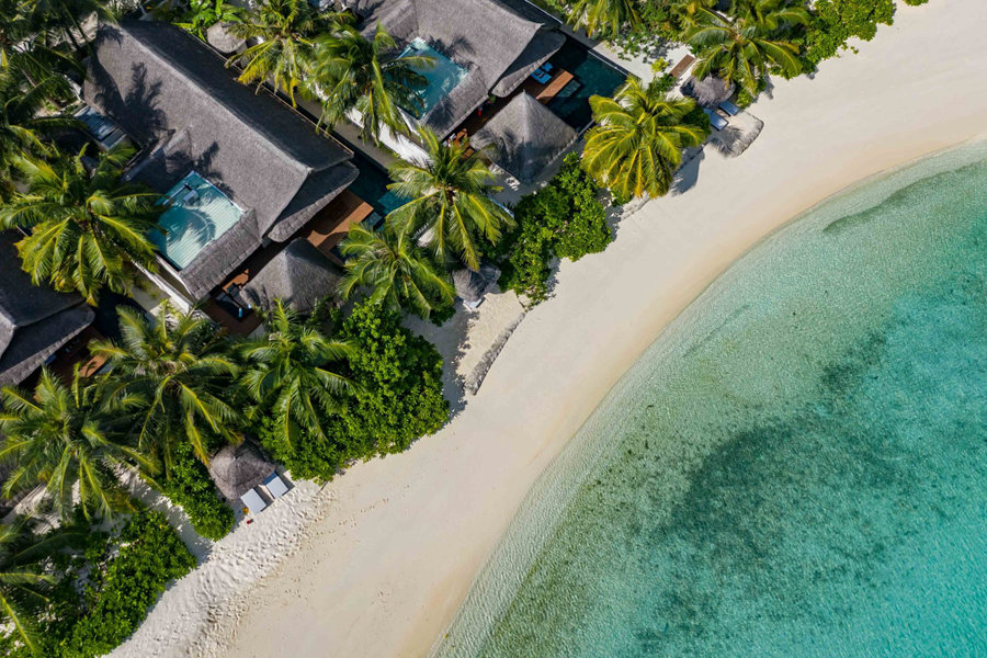 奥臻瑞泽铂丽富士 - 双卧沙滩绿洲泳池阁图片1 - Ozen RESERVE Bolifushi Earth Pool Pavilion Photo 1