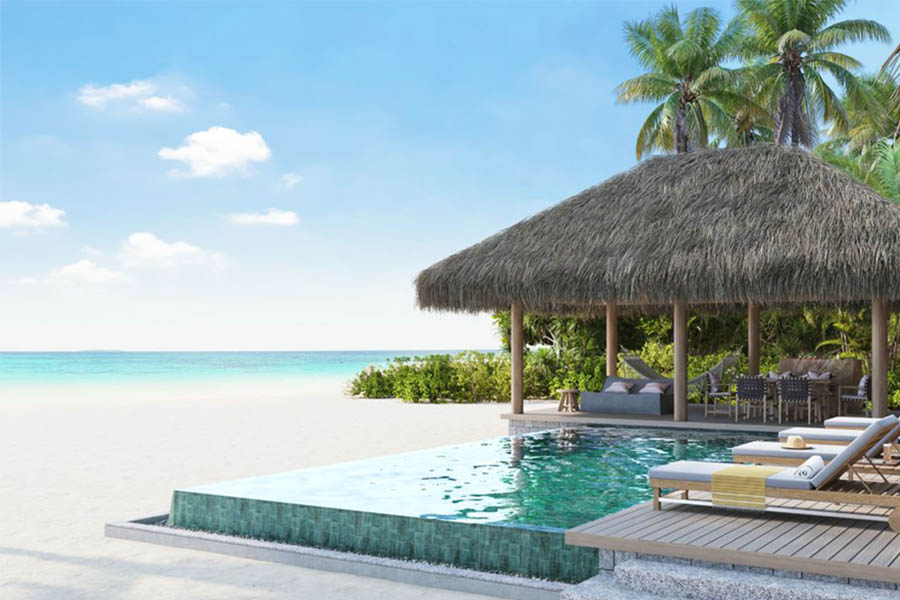 六善肯尼呼拉 - 家庭沙滩带泳度假屋图片1 - Six Senses Kanuhura Family Beach Retreat With Pool Photo 1