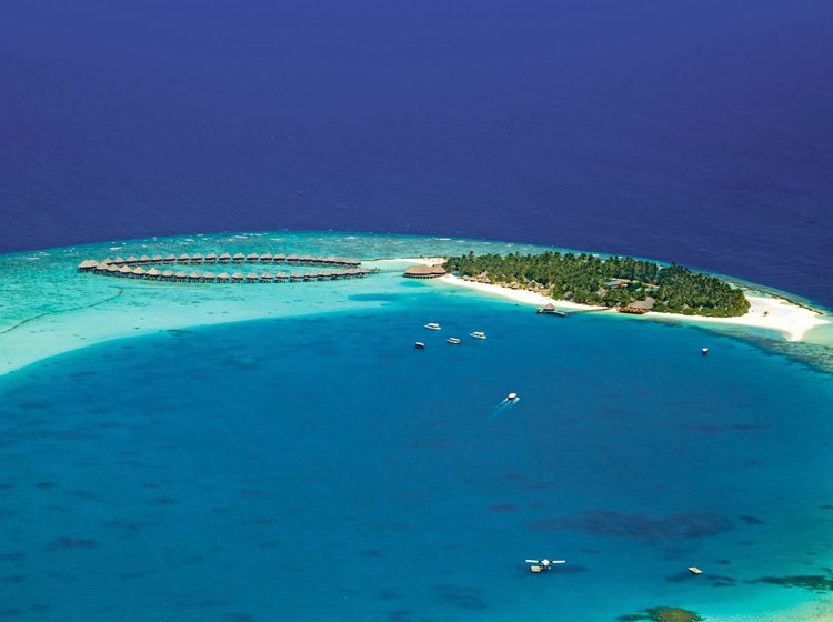 美露丽芙马尔代夫度假村全景 - Sun Siyam Vilu Reef Maldives Resort