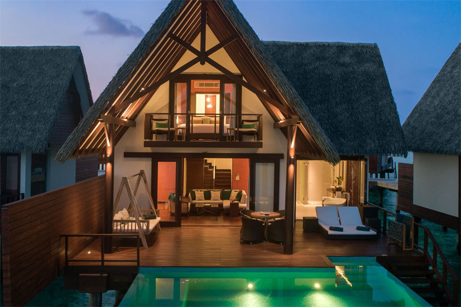 瑰宝 - 海洋套房图片2 - Heritance Aarah Maldives Luxury Resort Ocean Suite Photo 2