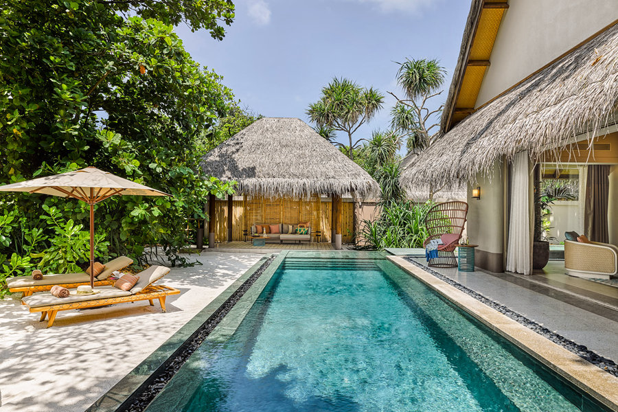 娇丽 - 沙滩泳池别墅图片2 - Joali Maldives Beach Villa with Pool Photo 2