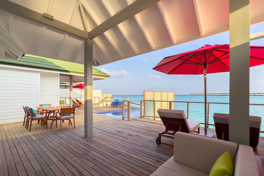 禧亚世嘉 - 双卧泄湖滑梯泳池别墅图片2 - Siyam World Maldives Two Bedroom Lagoon Villa with Pool + Slide Photo 2