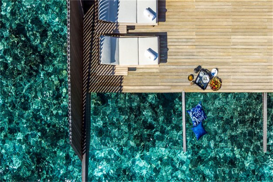 瑞吉 - 泻湖水上泳池别墅图片2 - The St. Regis Maldives Vommuli Resort Lagoon Overwater Villa with Pool Photo 2