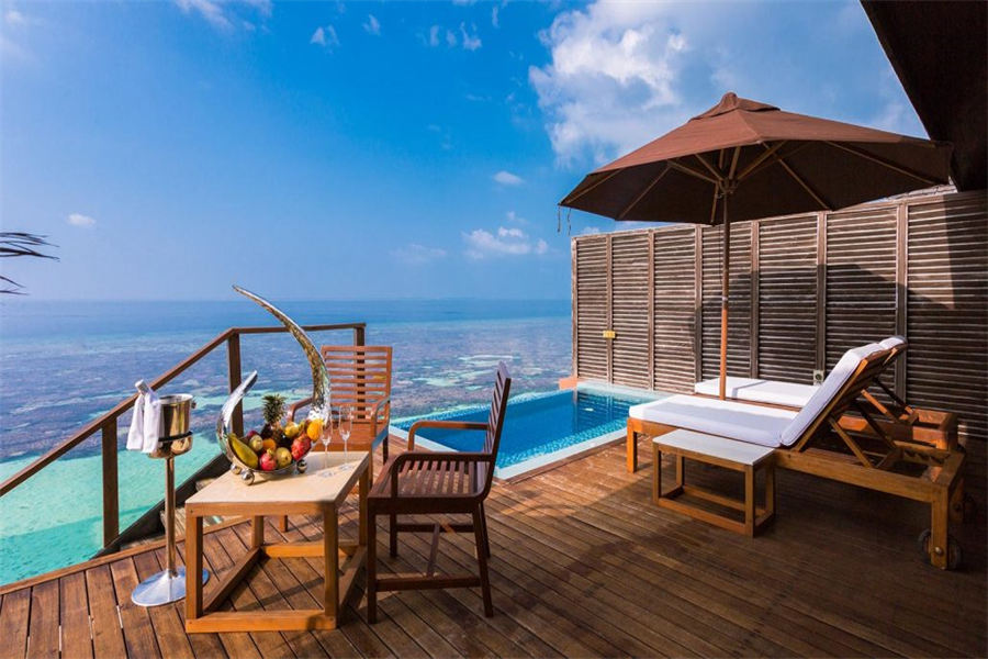 莉莉岛 - 豪华水上别墅图片2 -  Lily Beach  Resort Deluxe water Villa Photo 2