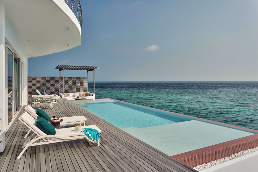 卓美亚 - 双卧水上泳池别墅图片3 - Jumeirah Maldives Ohahali Island Two Bedroom Water Residence with Pool Photo 3