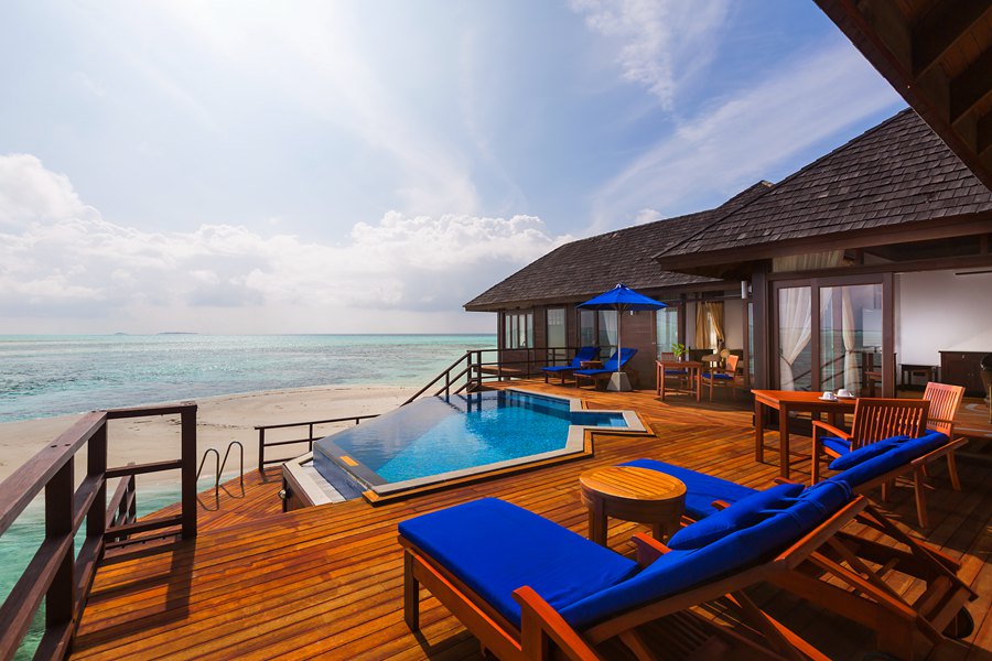 双鱼 - 总统水上套房（双卧）图片1 - Sun Siyam Olhuveli Presidential Water Suite 02 Bedroom Photo 1