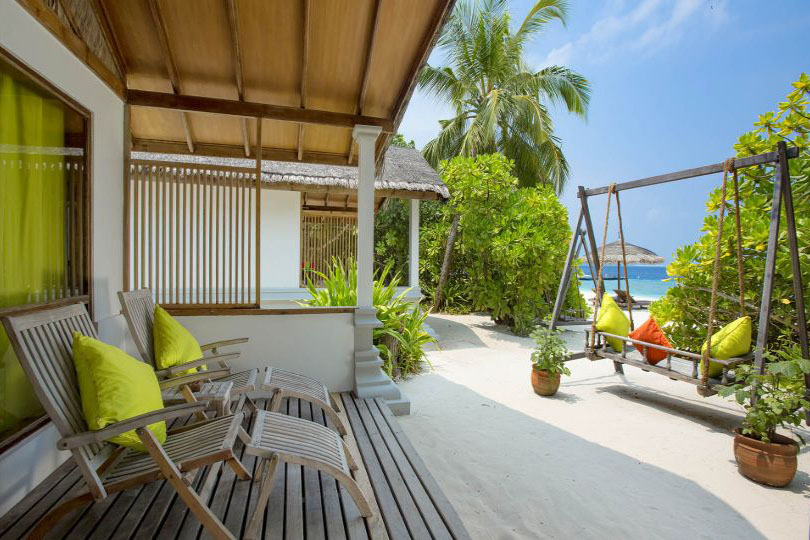 瑞提海滩度假村 - 日落豪华房别墅图片1 - Reethi Beach Resort  Deluxe Sunset Villa Photo 1
