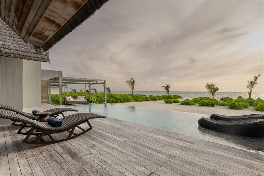 马蒂富士私人岛 - 双卧宁静泳池别墅 图片4 - Madifushi Private Island Two-Bedroom Serene Pool Villa Photo 4