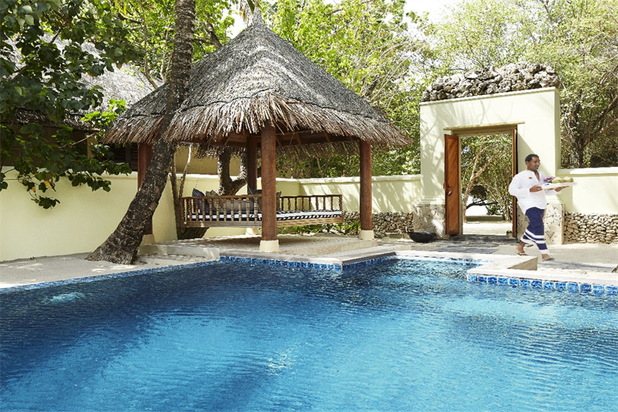 泰姬珍品 - 单卧沙滩泳池套房图片4 - Taj Exotica Resort & Spa One-Bedroom Beach Suite with Pool Photo 4