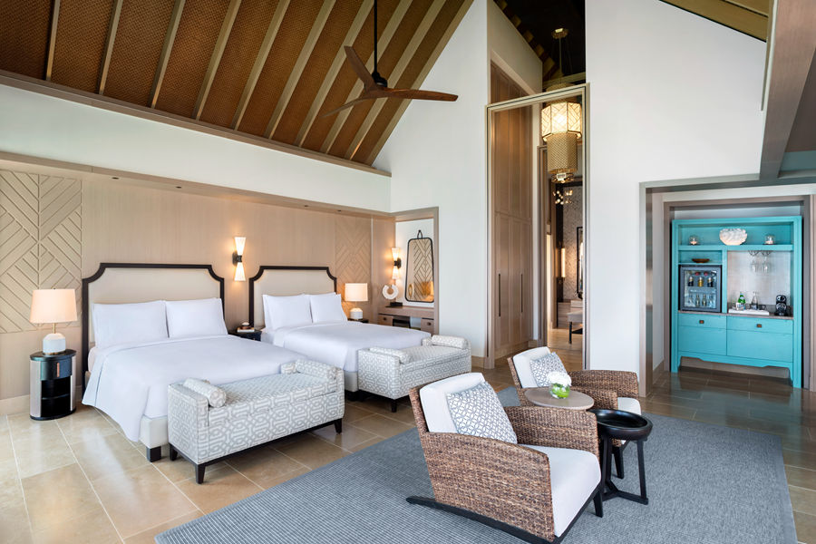 华尔道夫 - 双卧沙滩泳池别墅图片4 - Waldorf Astoria Maldives Ithaafushi  Two Bedroom Beach Villa with Pool Photo 4