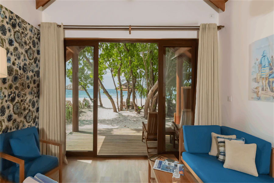 瑞提法鲁 - 豪华海滩别墅图片3 - Reethi Faru Resort Deluxe Beach Villa Photo 3