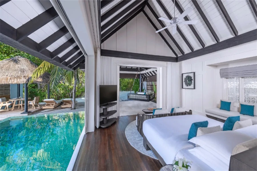 安纳塔纳娜拉杜私人 - 沙滩泳池别墅图片2 - Naladhu Private Island Beach House with Pool Photo 2