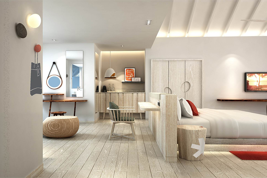 南丽世 - 海滩泳池别墅 图片1 - LUX* South Ari Atoll,Maldives Beach Pool Villa Photo 1
